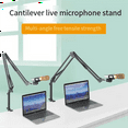 thumbnail image 4 of Bras de Microphone Modèle 25cm avec Support de Table pour Podcasting, Radio et Audio Studio, 4 of 7