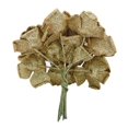 thumbnail image 4 of Ramo de flores artificiales de espuma con purpurina, flores falsas de 6,5 cm, corona artesanal, decoración del hogar para fiesta de boda y navidad, 10 unidades, 4 of 4