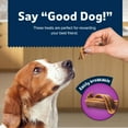 thumbnail image 4 of Blue Buffalo Sizzlers Natural Bacon-Style Soft-Moist Dog Treats, Original Pork 15-oz bag, 4 of 9