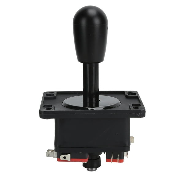 Games DIY Parts Kit, Joystick DIY Set Game DIY Kits Game Stick with USB Encoder Board Adapter for PC Game for System Black