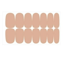 KIHOUT Youthful Solid Color Nail Wraps for Women Nail Polish Strips Gel Nail Strips Self Adhesive Nail Polish Stickers Fingernail Manicure Sticker Nail Art Gifts for Women