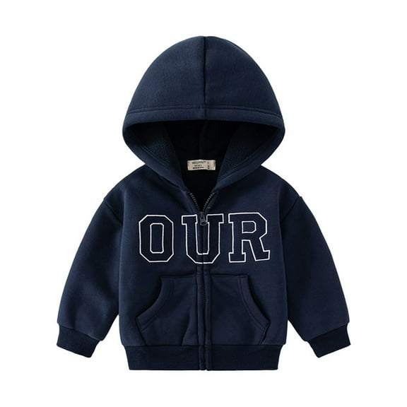 Vedolay Toddler Baby Boys Coats Long Sleeve Jacket Kids 2023 Outerwear Warm Clothes Navy,110