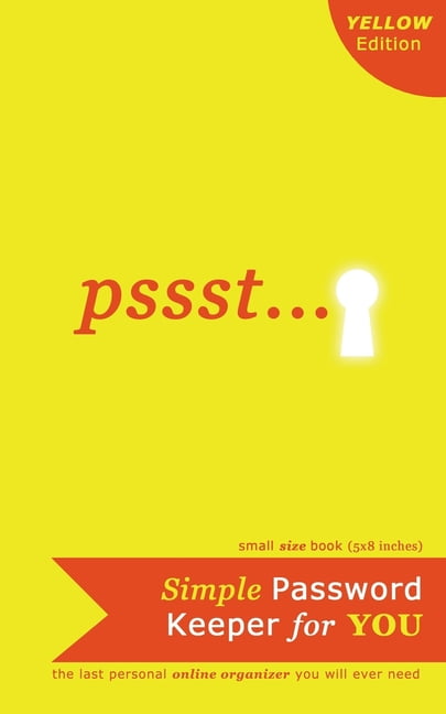 Pssst... : Simple Password Keeper for YOU (small size book ...