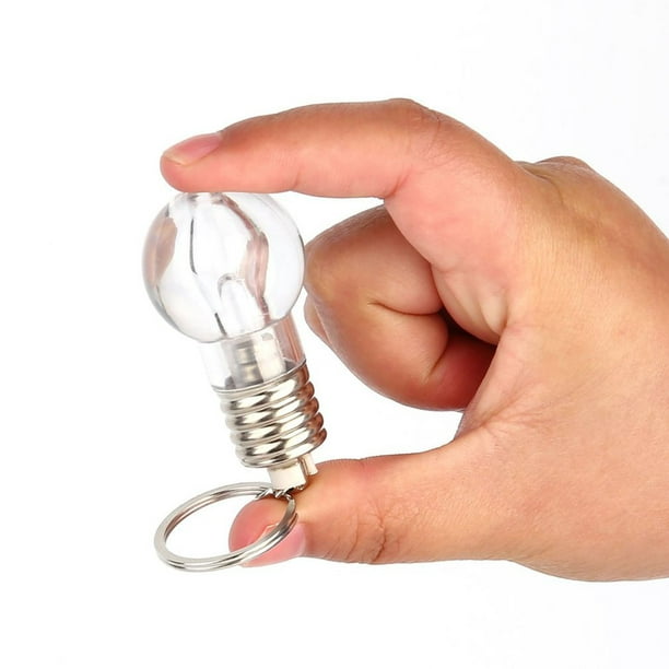 Changement de couleur LED lampe de poche ampoule lampe porte-clés