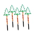 thumbnail image 3 of Almencla Christmas Tree Solar Landscape Lights Lawn Lamp for Lawn Front Porch Pathway 5 Stake Lights, 3 of 8