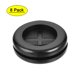 thumbnail image 1 of Grommet de caucho Uxcell redondo de doble cara Diámetro 20 mm para protección de cables 8 paquetes, 1 of 5