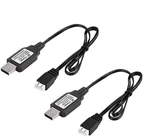 Crazepony 2pcs USB Charger Cable 1A for 