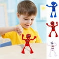 thumbnail image 2 of Wind Up Dancing Robot Toy For Kids Miniature Figure With Smooth Motion Fun Action Toy Stress Reliever, 2 of 9