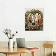 thumbnail image 2 of Nawypu Christmas Horse Canvas, 2 of 4