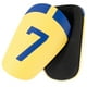 thumbnail image 3 of Espinillera de fútbol 1 par Protector de pierna ligero y resistente al desgaste (XS) Amarillo, 3 of 5