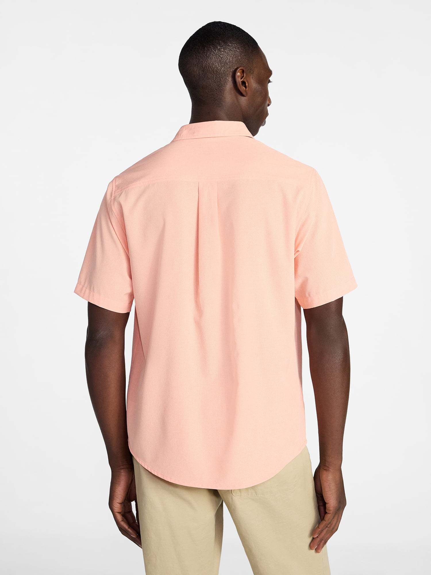 George Men's Commuter Shirt with Short Sleeves, Sizes S-3XL