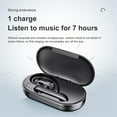 Headset Wireless Earpiece Earphone HandsFree For Cellphones Driving Ear
