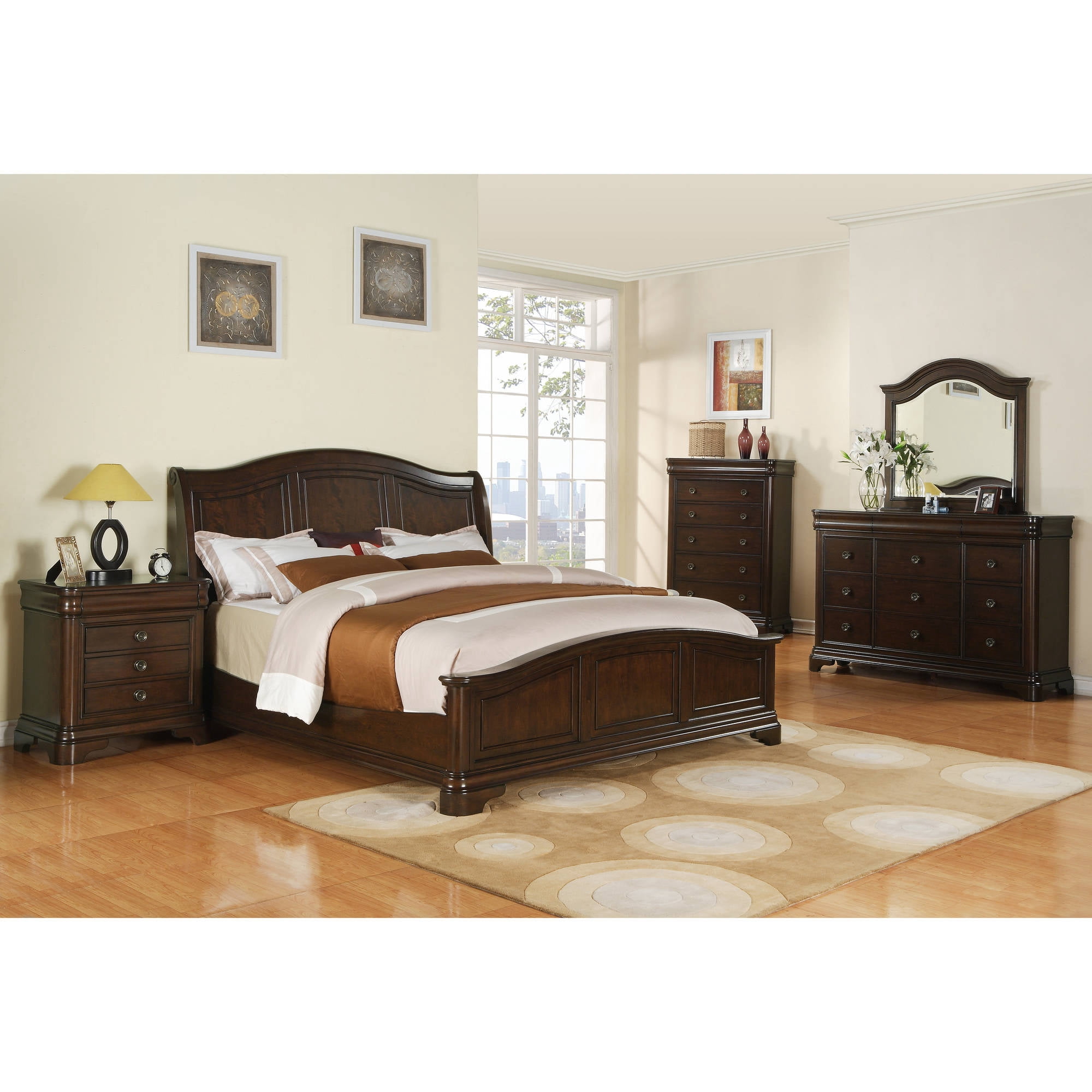 Picket House Furnishings Conley Cherry Queen Panel Bed