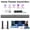 Black, variant on Wireless Sound Bar with Subwoofer, Home Theater Surround Sound System, AUX/USB/TF/FM & TWS Support