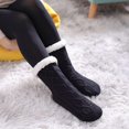 thumbnail image 5 of Womens Slipper Socks Winter Warm Fleece Lined Socks Cozy Soft Thick Fuzzy Non Slip Indoor Christmas Socks, 5 of 6