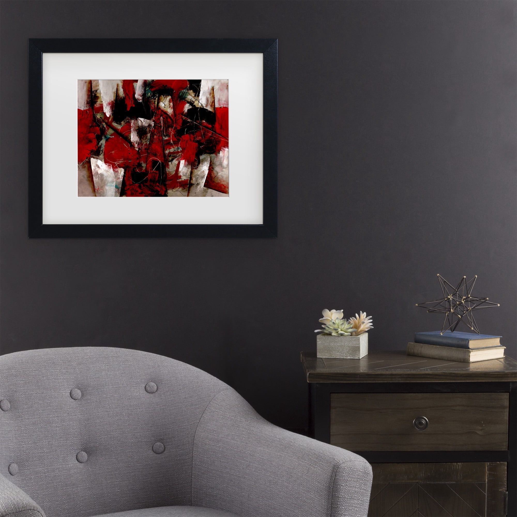 Trademark Fine Art 'Abstract IV' Canvas Art by Masters Fine Art