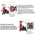 thumbnail image 6 of 3MM Feed Pellet Mill Machine Poultry Chicken Fish Feed Granulator with 3 Head Press Roller 220V 3.5KW, 6 of 16