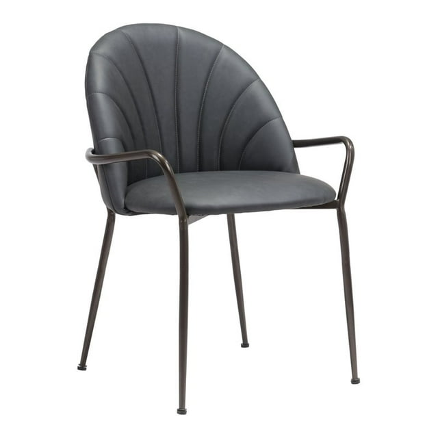 ZUO Chaise de Salle à Manger Kurt (Lot de 2) Gris