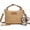 Woven Khaki, variant on Straw Sling Bag Small Straw Crossbody Bag Woven Summer Purses for Women RFID Sling Chest Bag with Card Slots & Adjustable Strap