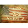 thumbnail image 2 of Murdock, Ramona 24x17 White Modern Wood Framed Museum Art Print Titled - God Bless America, 2 of 4