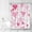 Pink White, variant on Valentine''s Day Shower Curtain Romantic Red and Pink Heart Shaped Decor Home Bathroom Bathtub Curtains Set Include Hooks,(36" WX70 H)