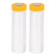 thumbnail image 1 of 2 rollos de películas aislantes para ventanas, película aislante para ventanas resistente a la intemperie con cinta adhesiva (20 metros), 1 of 6