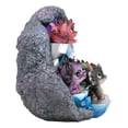 thumbnail image 6 of Whimsical Baby Dragons Mini Figurines With LED Faux Geode Crystal Display Set, 6 of 9