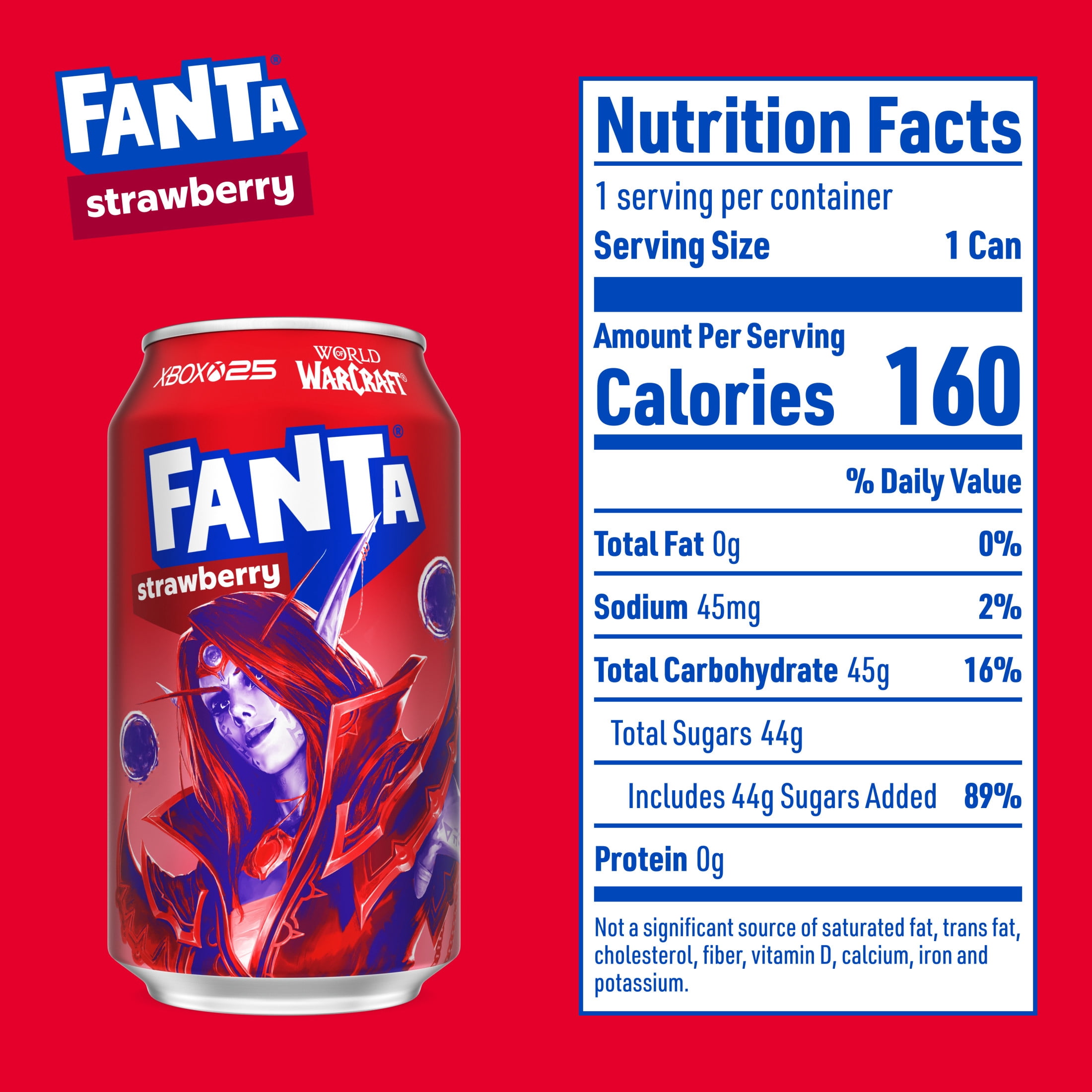 Fanta Strawberry Soda Pop Fridge Pack Cans, 12 fl oz, 12 Pack