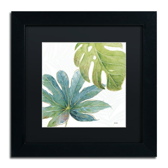 Lisa Audit 'Tropical Blush VII' Matted Framed Art