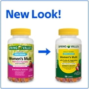 Spring Valley Zero Sugar Womens Multi Gummy, 150 Count