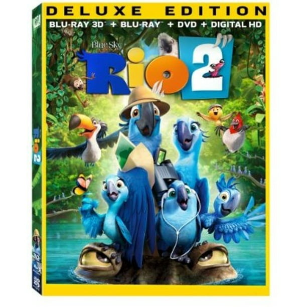 Rio 2 Blu Ray Blu Ray Dvd Digital Copy Walmart Com Walmart Com