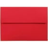 JAM Paper A7 Invitation Envelopes, 5 1/4" x 7 1/4", Ruby Red, 25/pack