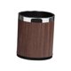 thumbnail image 4 of Papelera de madera con Vetas Soledad 10 L Plata Vertical, 4 of 10
