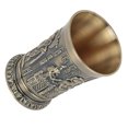 thumbnail image 2 of XingJian LLC Gobelets en Métal Bronze Vintage - Décoration de Collection Rétro pour Boire du Vin, 2 of 10