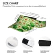 thumbnail image 4 of Balery Avocado Green Striped Sport Wear Athletic Visor Sun Sports Visor Hat Visor Adjustable Cap for Women and Men (One Size), 4 of 8