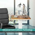 thumbnail image 4 of Costway Electric Adjustable Standing Desk Stand up Workstation w/Control Maple, 4 of 10