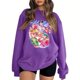 thumbnail image 1 of Moonsky Sudadera pop Demon Hun/er, sudadera Huntrix con cuello redondo, jersey de manga larga para mujer y hombre, ropa de calle, moda urbana (Morado L), 1 of 4