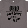 thumbnail image 4 of Inktastic Ohio Awesome Since 1803 Boys or Girls Toddler T-Shirt, 4 of 5