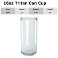 thumbnail image 3 of Marvel: Thor: Love and Thunder Stormbreaker Gold and Blue Logo  Tritan Can Shaped Cup Clear 16 oz., 3 of 3