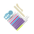 thumbnail image 1 of Langgg Outils de Quilling à Fentes Fournitures de Quilling Outil d'Artisanat Manuel Bricolage pour Adultes 6 Pcs 14 Pcs, 1 of 6