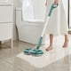 thumbnail image 1 of Aspiradora húmeda y seca verde, trapeadores para limpieza de pisos con almohadillas de microfibra, 1 of 9