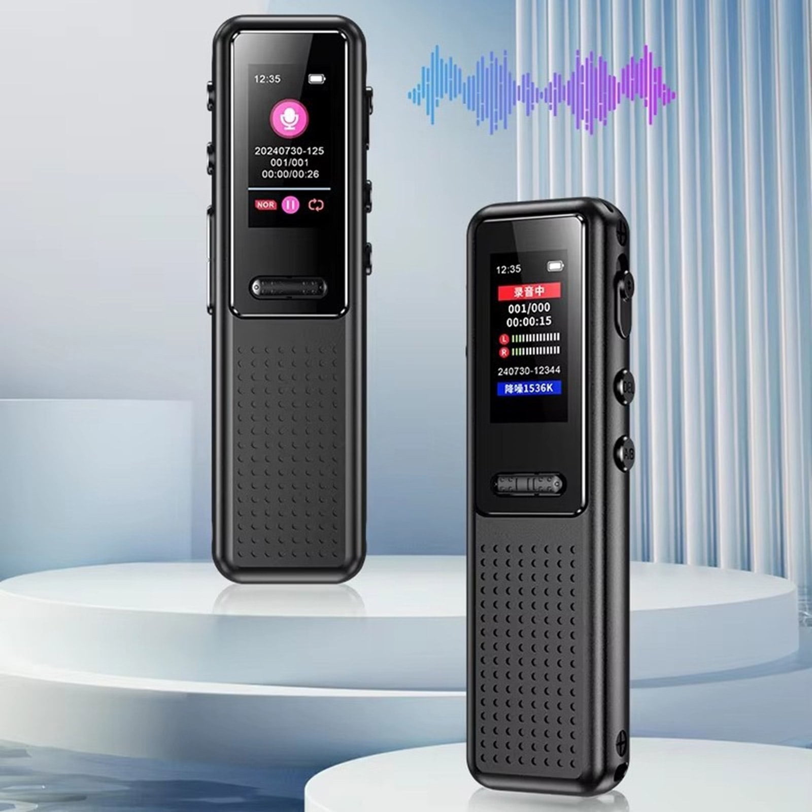 ZD39 Auditory Recorder High Capacity Voice Recorder Featuring Password Protect And Appointment Recording