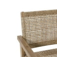 thumbnail image 6 of Elmcrest Outdoor Wicker and Acacia Wood Loveseat, Light Multibrown and Light Brown, 6 of 9