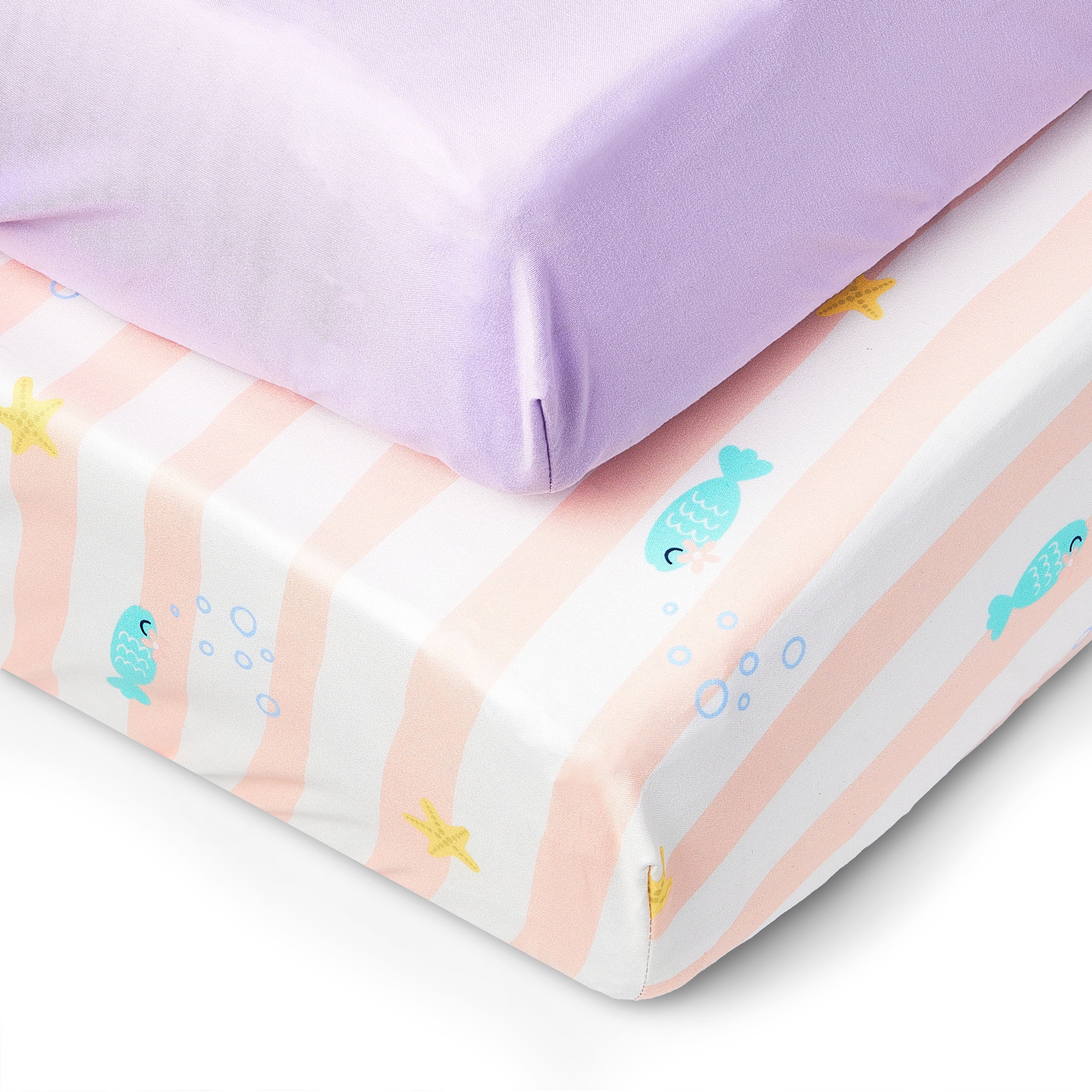 Parent's Choice 2-Piece Toddler Sheet Set, Under-The-Sea