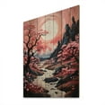 thumbnail image 2 of Designart "Zen Garden Asian Painting VI" Asian Print on Natural Pine Wood, 2 of 5
