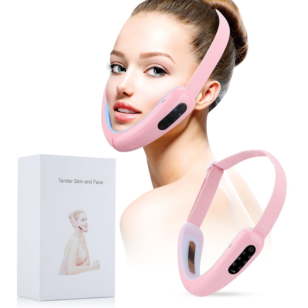 VFace Lifting Device,V Face Shaping Massager,Double Chin Reducer