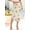 Apricot, variant on Women's 2026 Summer Floral Mesh Midi Skirt, High Waist Ruched Boho Casual Trendy Skirt, Pink, M