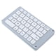 thumbnail image 3 of Teclado inalámbrico plegable ultrafino Bling Bling con Bluetooth color blanco, 3 of 12