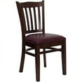thumbnail image 1 of Bowery Hill Vertical Slat Back Dining Chair in Mahogany, 1 of 1