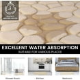 thumbnail image 3 of Bathroom Carpet, Toilet Floor Mat, Door Mat, Bathroom Anti-Slip Mat, 3 of 5
